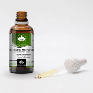 PROTEOMIS MatrixMaster | Hypo-GP elisir di erbe e gemme per profilo ipo verde gocce o spray