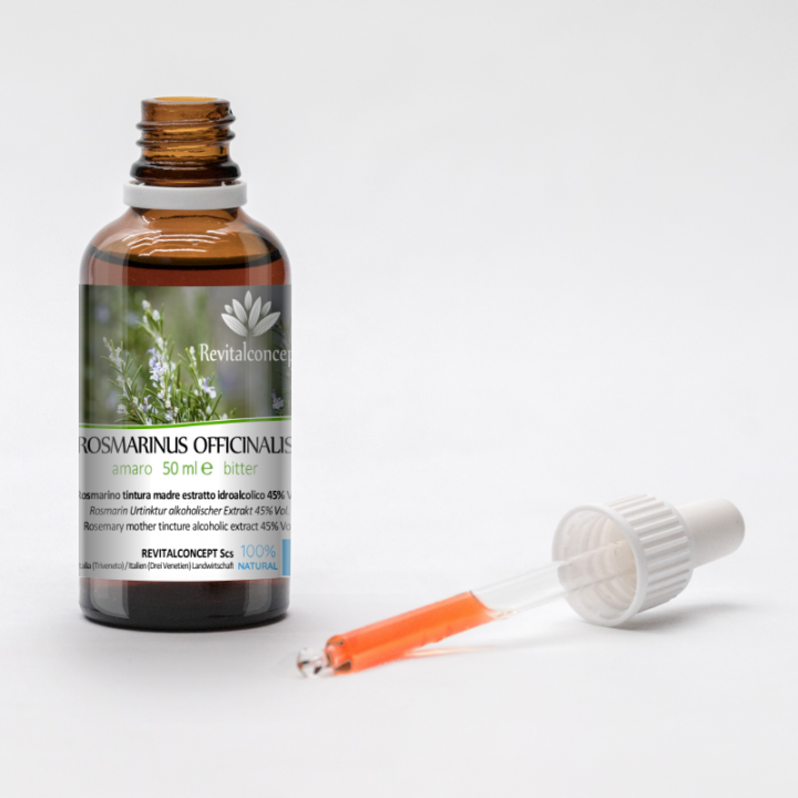 ROSMARINUS OFFICINALIS tincture | Rosemary organic mother tincture as natural medicine drops or spray
