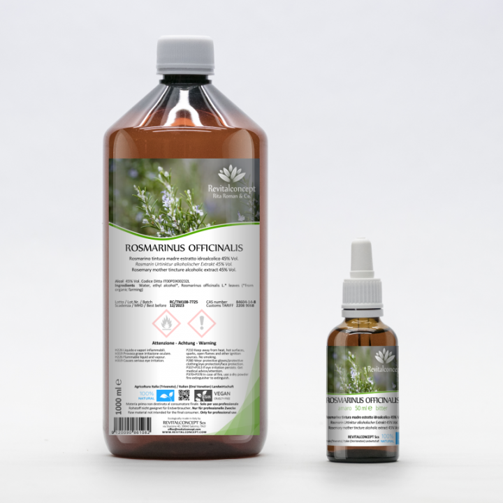 ROSMARINUS OFFICINALIS tincture | Rosemary organic mother tincture as natural medicine drops or spray