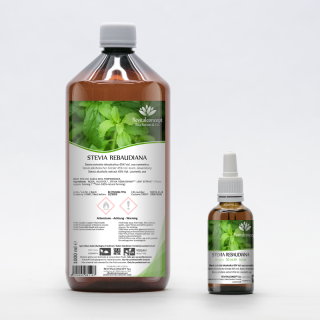 STEVIA REBAUDIANA tintura | Stevia bio tintura madre novel-food per fitoterapia gocce o spray