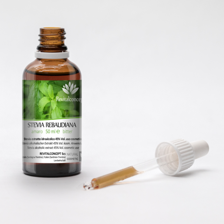 STEVIA REBAUDIANA tintura | Stevia bio tintura madre novel-food per fitoterapia gocce o spray