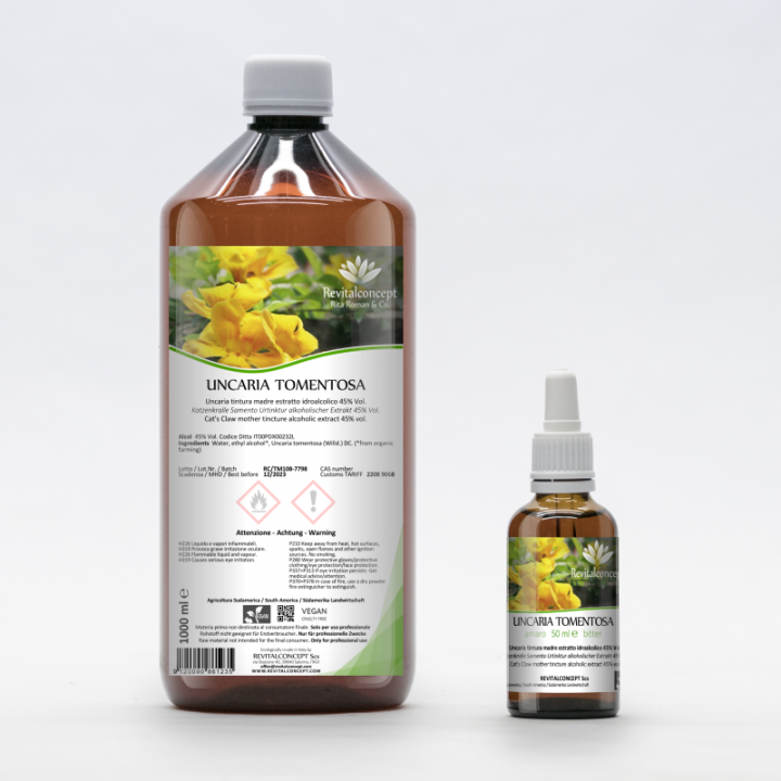 UNCARIA TOMENTOSA tincture | Cat's Claw Samento adaptogen officinal tincture as natural medicine drops or spray