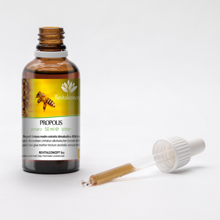 PROPOLIS tintura | Propoli Resina d' Api bio tintura madre adattogena per fitoterapia gocce o spray