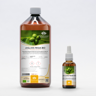 JUGLANS REGIA gemmo | Common Walnut organic ayurvedic adaptogen buds extract as gemmotherapy drops or spray