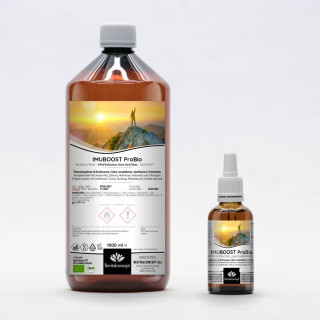 IMUBOOST ProBio | Komplexmittel mit Sonnenhut, Zistrose, Helmkraut, Holunder und Knospen Tropfen o. Spray
