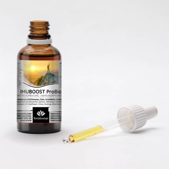 IMUBOOST ProBio | Phytocomplex of Coneflower, Cistus, Skullcap, Elderberry & 3 buds extracts