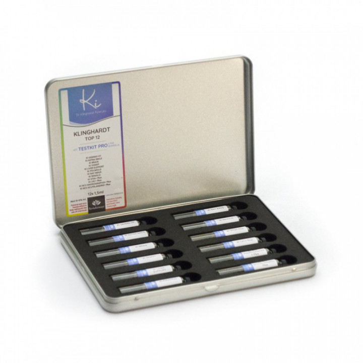 TESTKIT PRO complessi Dr. Klinghardt per test terapeutici kinesiologici ART