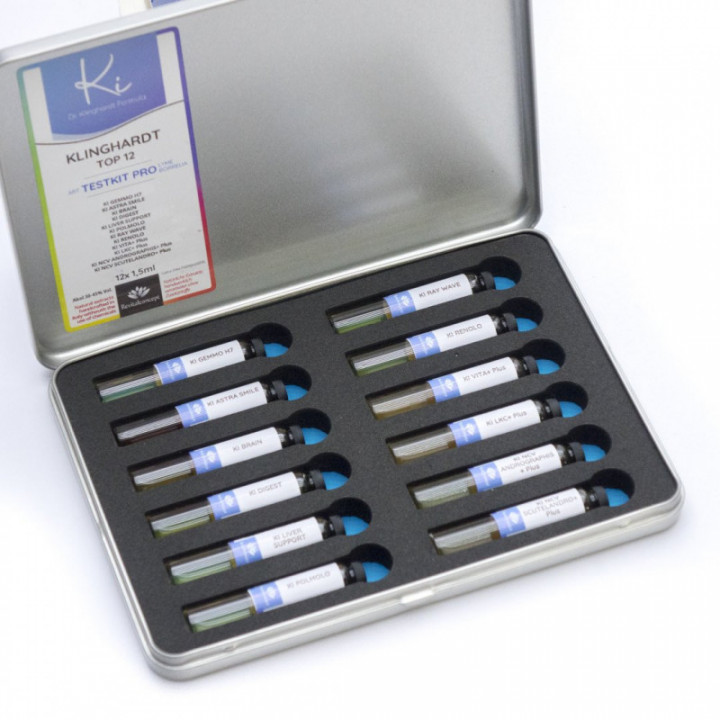 TESTKIT PRO complessi Dr. Klinghardt per test terapeutici kinesiologici ART