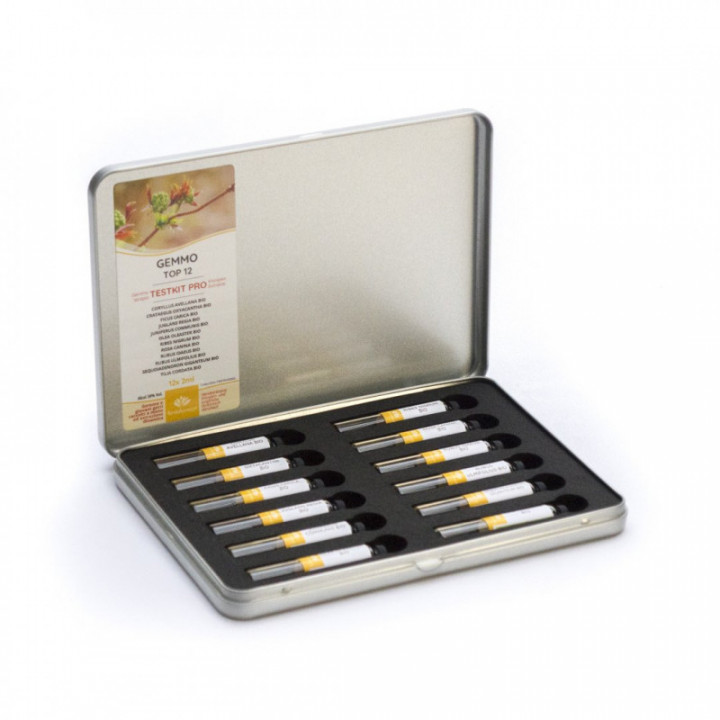 TESTKIT PRO Knospen und Gemmotherapie für die therapeutische kinesiologische Testung