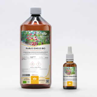 RUBUS IDAEUS gemmo | Red Raspberry organic buds extract as gemmotherapy drops or spray