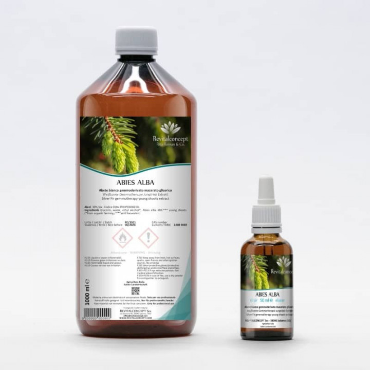 ABIES ALBA gemmo | Abete Bianco bio gemmoderivato macerato glicerico per gemmoterapia gocce o spray