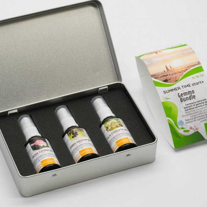 SUMMER TIME Gemmo Bundle | Natural pharmacy with 3 or 5 buds extracs for optimal & energetic summer vacation