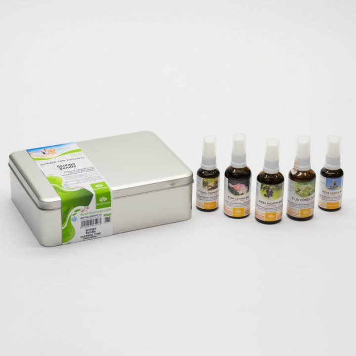 SUMMER TIME Gemmo Bundle | Farmacia naturale con 3 o 5 estratti di gemme per un'estate serena e salutare
