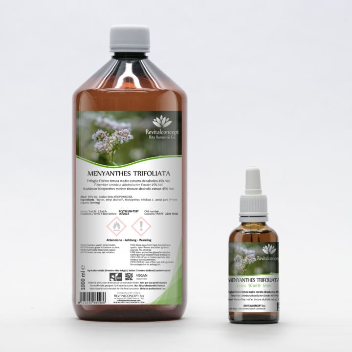 MENYANTHES TRIFOLIATA Tinktur | Fieberklee Urtinktur zur Phytotherapie Tropfen o. Spray